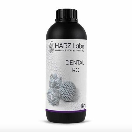 Фотополимер HARZ Labs Dental - RO, белый, 1кг